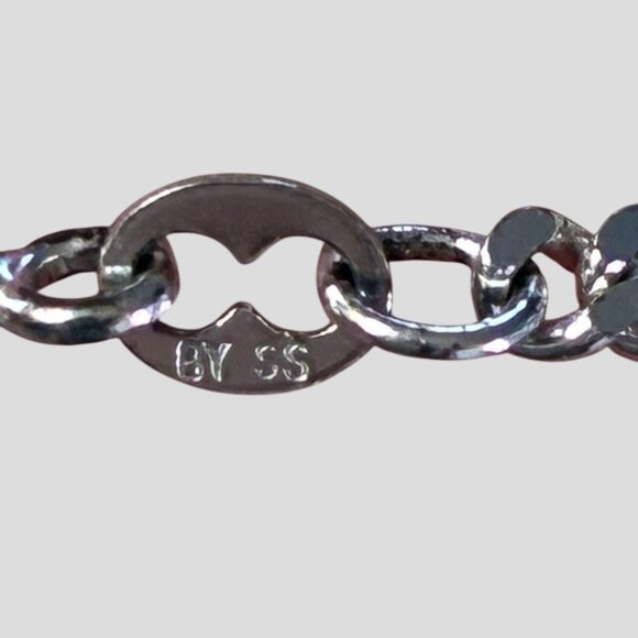 Handmade Pink Botswana Gemstone Necklace Silver Tone - Picture 9 of 12